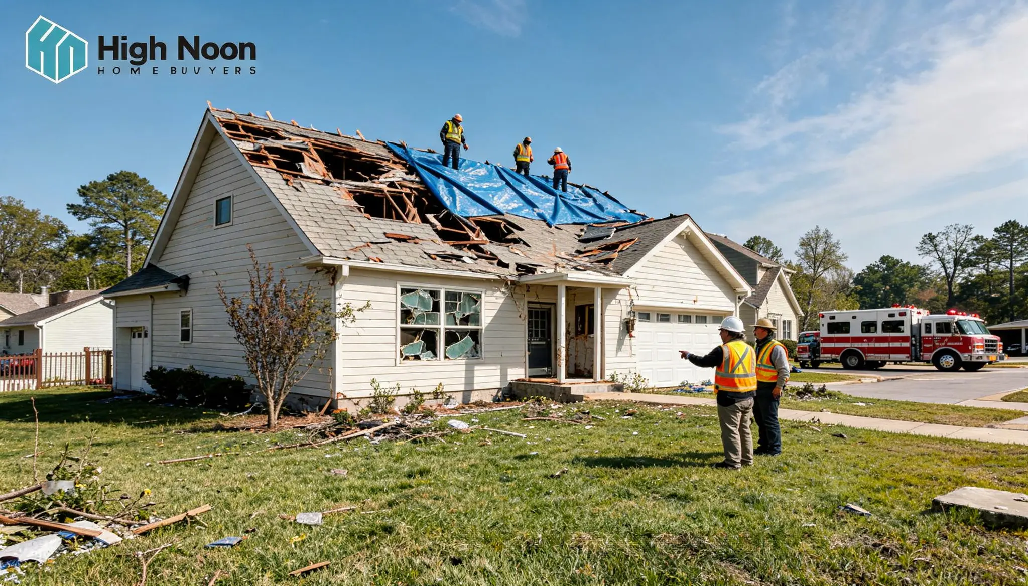 Tornado Damage Alabama | highnoonhomebuyers.com