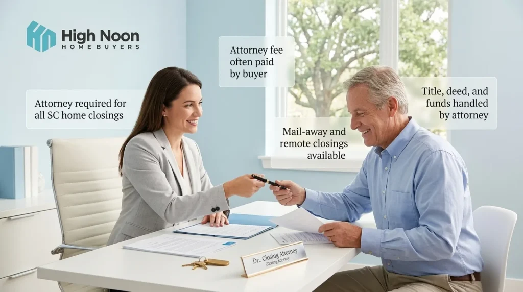 Do You Need an Attorney to Sell a House in South Carolina - An attorney explaining to her client